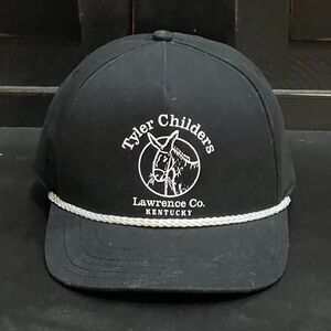Tyler Childers Lawrence Co Kentucky Rope Hat Snapback Black Country Music Tour